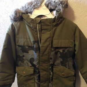 Cat & Jack Camo coat.